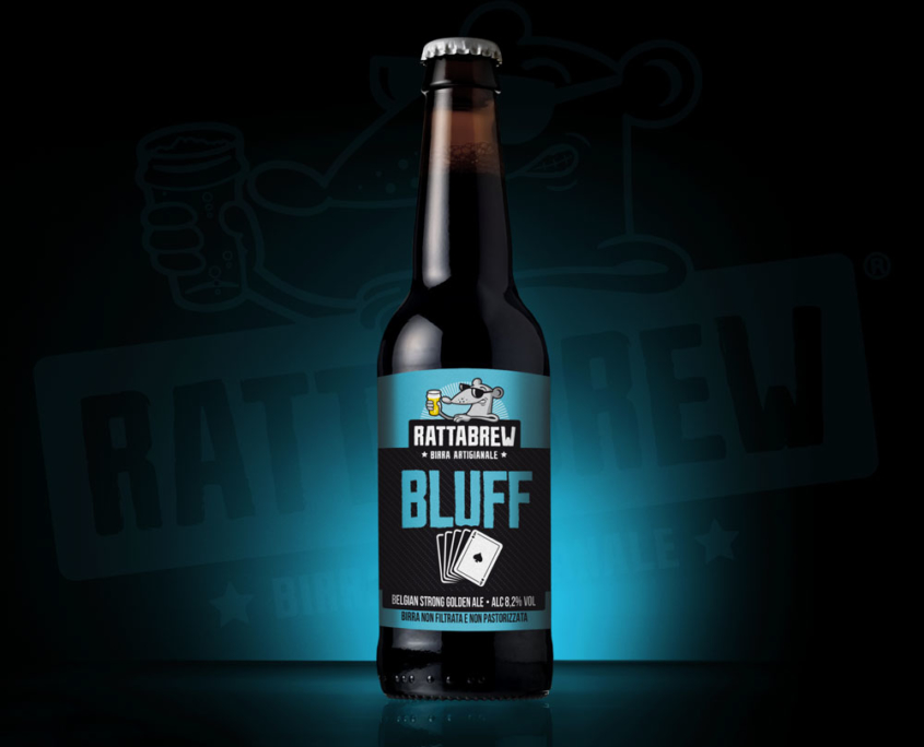 Etichetta Birra Bluff Rattabrew