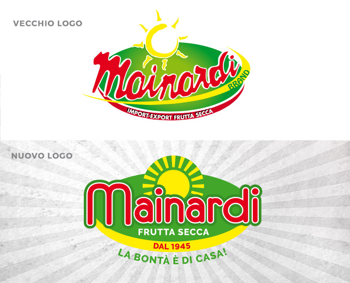 Restyling logo Mainardi Frutta Secca